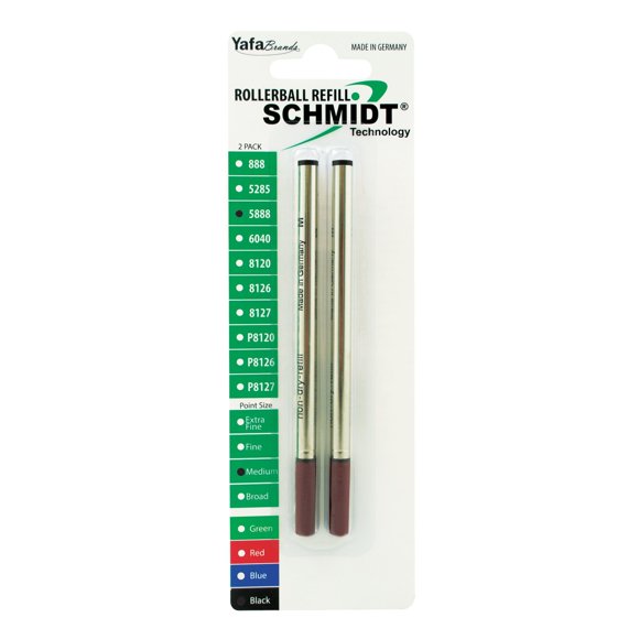 Recarga SCHMIDT 5888 0.7 mm Negro (2 unidades)