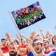 thumbnail image 4 of Monster Bash Bandera impresa con temática, regalo perfecto para fanáticos, amigos y familiares, y adecuada para actividades al aire libre e interiores, decoraciones de fiesta. 90 cm × 150 cm., 4 of 6