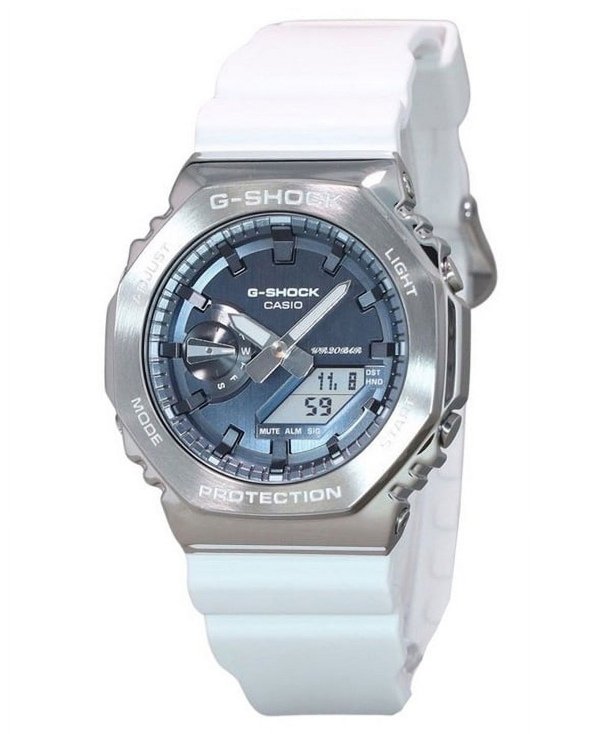 Reloj Casio G-Shock Seasonal Collection 2023 Analog Digital Grey Dial Quartz Gm-2100Ws-7A 200M Men'S Watch