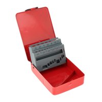 Ioensy - Estuche Para Brocas Helicoidales, Accesorio Profesional Conveniente De Hierro, Soporte Para Brocas, 19 Ranuras