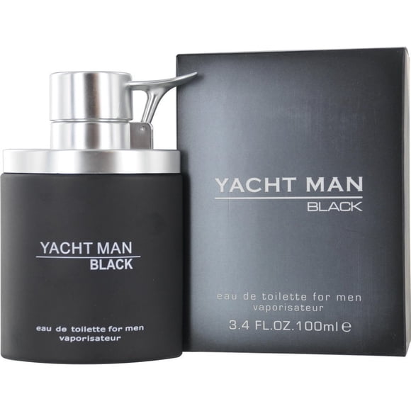 Perfume Myrurgia Yacht Man Black Eau de Toilette para hombre, 100 ml
