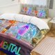 thumbnail image 1 of x539 Elemental 3-Piece Bedding Set Warm And Comfortable Soft Duvet Cover Bed Set with 1 Duvet Cover And 2 Pillowcases for Bedroom b539, 1 of 5