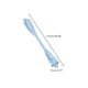 thumbnail image 3 of Corbatas Cravat INSPIRE CHIC para Hombres Lunares Cravat Boda Fiesta Casual Ascot Tie Azul Cielo Talla Única, 3 of 5