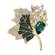 thumbnail image 3 of Broche Para Mujer, Regalo Romántico De Moda Para El Día De San Valentín, Broche Para El Pecho Verde, 3 of 5