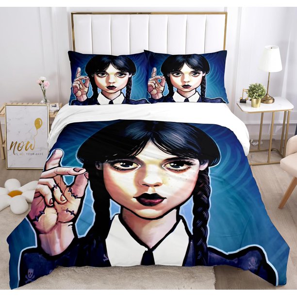 Girl Bedding Duvet Cover Set Ultra Soft Microfiber Breathable Comforter Cover Sets 3D Printed Bedding Sets for Kids
