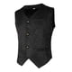 thumbnail image 3 of chaleco de jacquard medieval steampunk slim fit vestido chaleco xl negro., 3 of 3