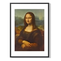 Genérico - Cuadro Póster Mona Lisa 33X43 Cm