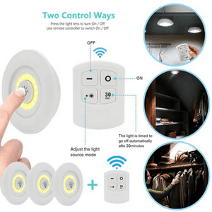 Movi - Luces Led Con Control Remoto Y Temporizador