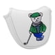 thumbnail image 3 of Golf Club Headcover Wrap Sleeve PU Para Golfistas Golf Mallet Putter Head Cover Blanco, 3 of 5