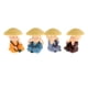 thumbnail image 3 of 4pcs Estatuas De Monjes De Buda Figuras De Monjes Chinos Tradicionales Estilo 2, 3 of 5