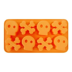 Genérico - Molde De Silicona Calavera Moldes Silicona Calaveras Huesos