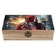 thumbnail image 1 of Deadpool Caja Organizadora de Madera Rústica - Caja Decorativa Multifuncional para Escritorio, Hogar, Oficina, Joyas y Manualidades, 1 of 6