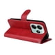 thumbnail image 4 of Funda Billetera para Xiaomi Redmi Note 14 5G con Porta Tarjetas y Soporte Ajustable Rojo, 4 of 5