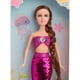 thumbnail image 2 of Muñeca Sirena Lovely Con Vestido De Lentejuelas Juguete rosa, 2 of 6
