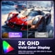 thumbnail image 3 of Monitor portátil VisionOwl 18.5" 2K QHD 120Hz USB-C HDMI, 3 of 8