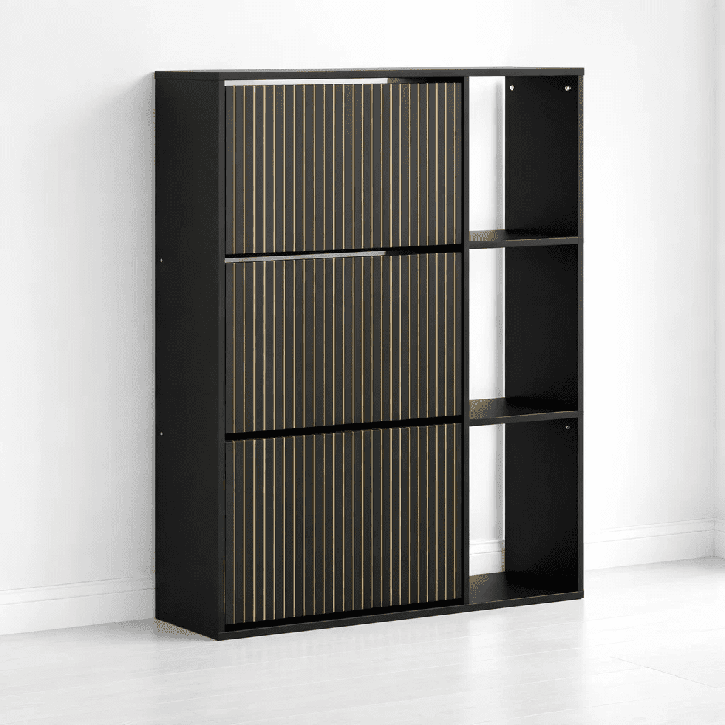 Klik Muebles - Zapatero Urban Flex - Negro