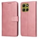 thumbnail image 1 of Funda Billetera para Motorola Moto G86 con Porta Tarjetas y Soporte Ajustable Rosa, 1 of 6