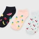 thumbnail image 4 of Calcetines Mujer Tripack Cortos Negro/Gris/Blanco Corona, 4 of 4