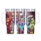 thumbnail image 1 of Ever After High Vaso aislado de acero inoxidable con asa, diseño temático, regalo para familia, amigos y fans; incluye pajita y encaja en el portavasos estándar, 40 oz, 1 of 6