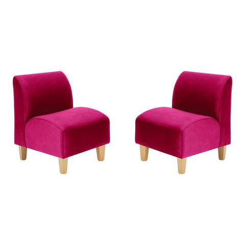 Bodevir - Set Poltrona Soft 1C Felpa 05 Burdeo