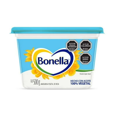 Margarina Pote Vegetal 500 G Bonella