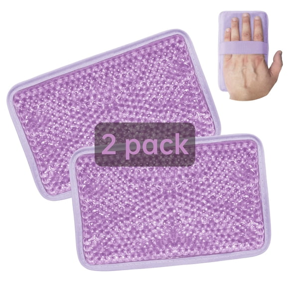 Paquete de hielo Gel Beads ZNÖCUETÖD, reutilizable para terapia de frío y calor