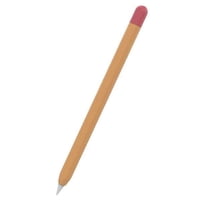 Genérico - Protector Funda Silicona Para Apple Pencil 2 Naranjo