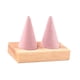 thumbnail image 1 of Soporte Para Anillos En Forma De Cono, Soporte Para Anillos De Madera Para Ferias Artesanales, Encimera, Boda, 2, 1 of 5