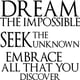 thumbnail image 1 of Decomural Dream The Impossible Inspirational WS-34049, 1 of 2
