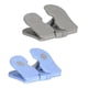 thumbnail image 2 of 2pcs Fitness Stepper Stair Stepper Training Foot Machine Gris Y Azul, 2 of 5