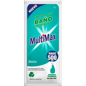 Multimax - Limpiador Baño Para Diluir 500Ml X100 Ml