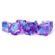 thumbnail image 1 of Juego de dados poliédricos, juegos de dados metálicos, unicornio, violeta, 16 mm, 1 of 2