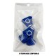 thumbnail image 3 of Clips para Visera O SHIELD de Ajuste Amplio – Azul Real, 3 of 5