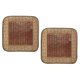 thumbnail image 1 of 2x Funda De Asiento De Coche De Madera Cojín De Masaje Alfombrilla De Asiento Funda De Silla Suministros De Auto, 1 of 5