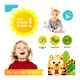 thumbnail image 4 of Kids Smart Vitamina D3 Gomitas Para Niños 2000ui Gummies 60u, 4 of 8