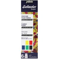 Pintura Para Tela Pebeo Setacolor Opaque Set 6 X 20Ml