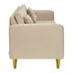 thumbnail image 3 of Sofa New Retro 3c Felpa 01 Beige, 3 of 6