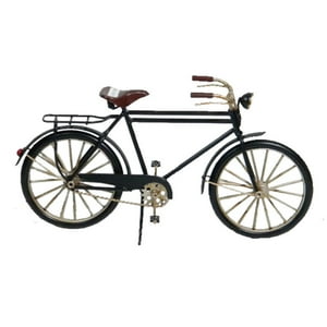 Vgo - Adorno Bicicleta Vintage Negra