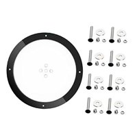 Ioensy - Cúpula De Acrílico Para Visor De Paisajes, Cerca Para Perros, Ventana Para Patio, Jardín Y Exterior