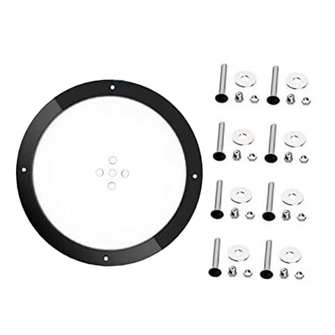 Ioensy - Cúpula De Acrílico Para Visor De Paisajes, Cerca Para Perros, Ventana Para Patio, Jardín Y Exterior