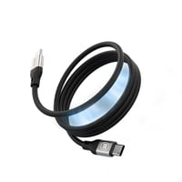 Cable Magnético 60W Usb C A Usb C Maxell 1.2 Metros Carga Rápida Negro