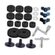 thumbnail image 5 of 23 Piezas De Accesorios De Repuesto Para Platillos, Fieltros Para Soportes De Platillos Para Piezas De Percusión, Color Negro, 5 of 5