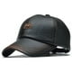 thumbnail image 1 of Men's PU Leather Baseball Cap, 1 of 4
