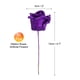 thumbnail image 3 of Flores Artificiales Uxcell Rosas Morado 50 Piezas, 3 of 3