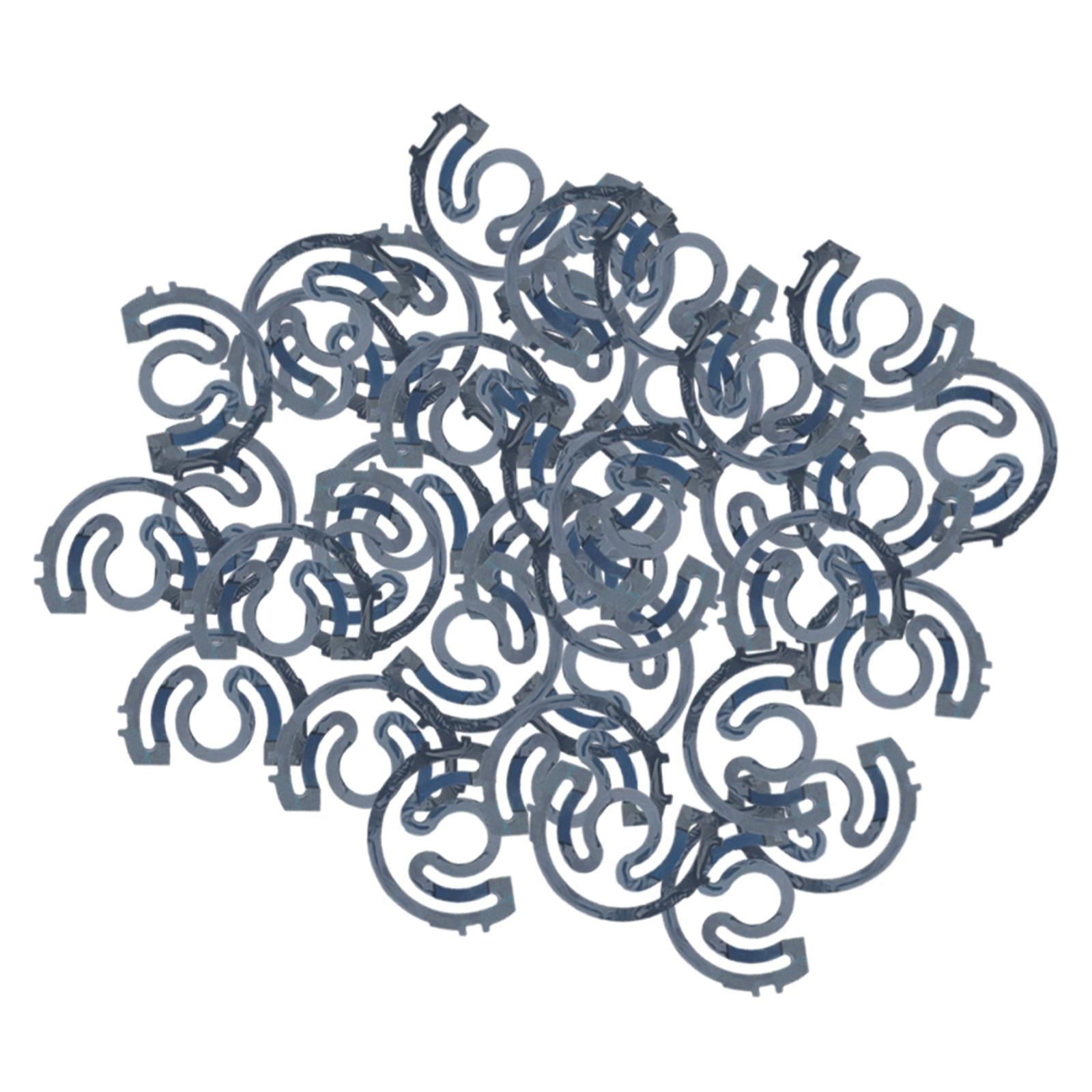 Magideal - Caja De Bobina De 50 Uds., Lámina De De Material Acero De Tamaño Estándar Resistente Al Para De Coser Automática Sincrónica , A , Coche Sincronizado