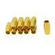 thumbnail image 4 of 10 conjunto de hallazgos de joyería de cuero extremo del cordón agujero magnético agujero de 4 mm de oro, 4 of 5