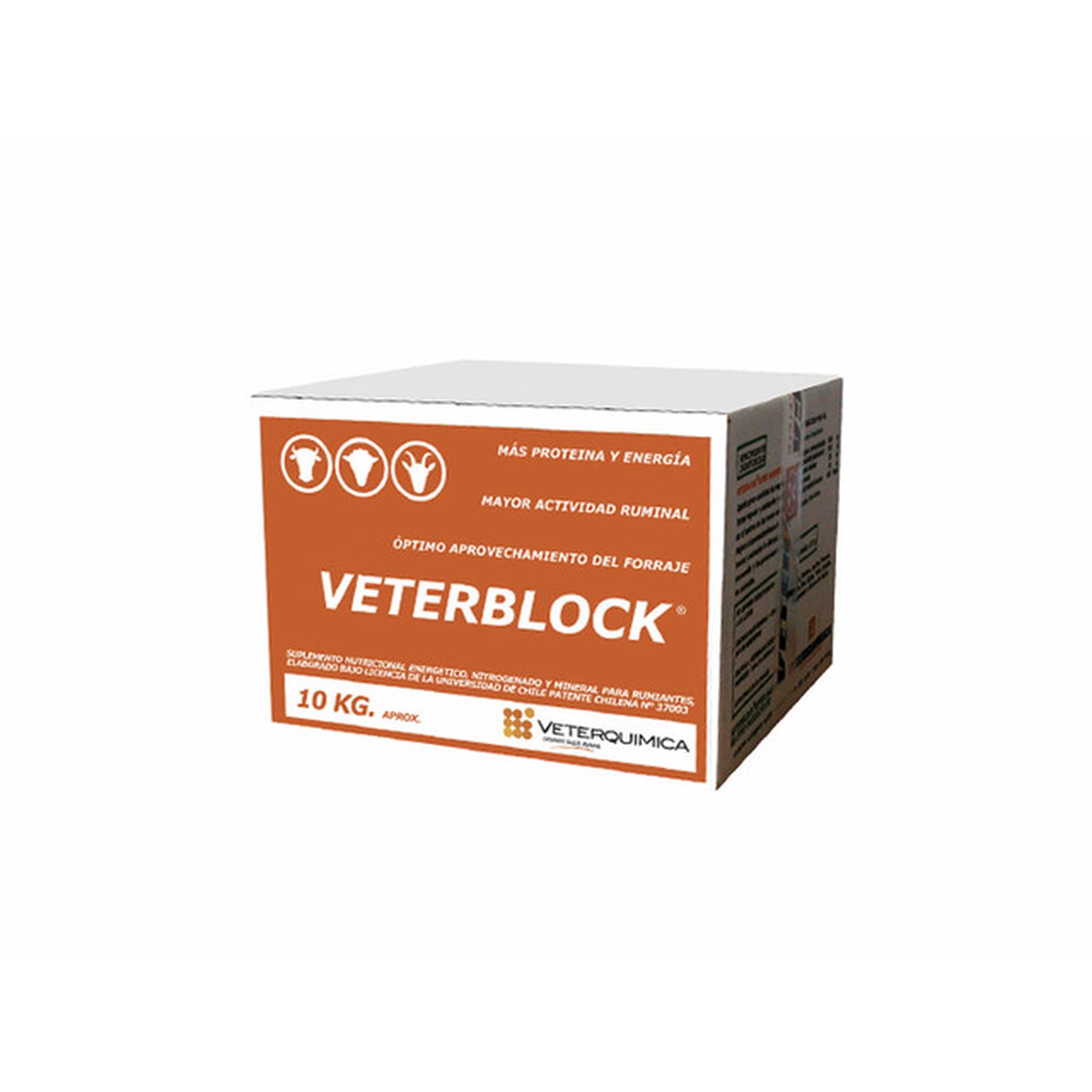 Bloque Nutricional Verteblock Estándar 10 Kg.