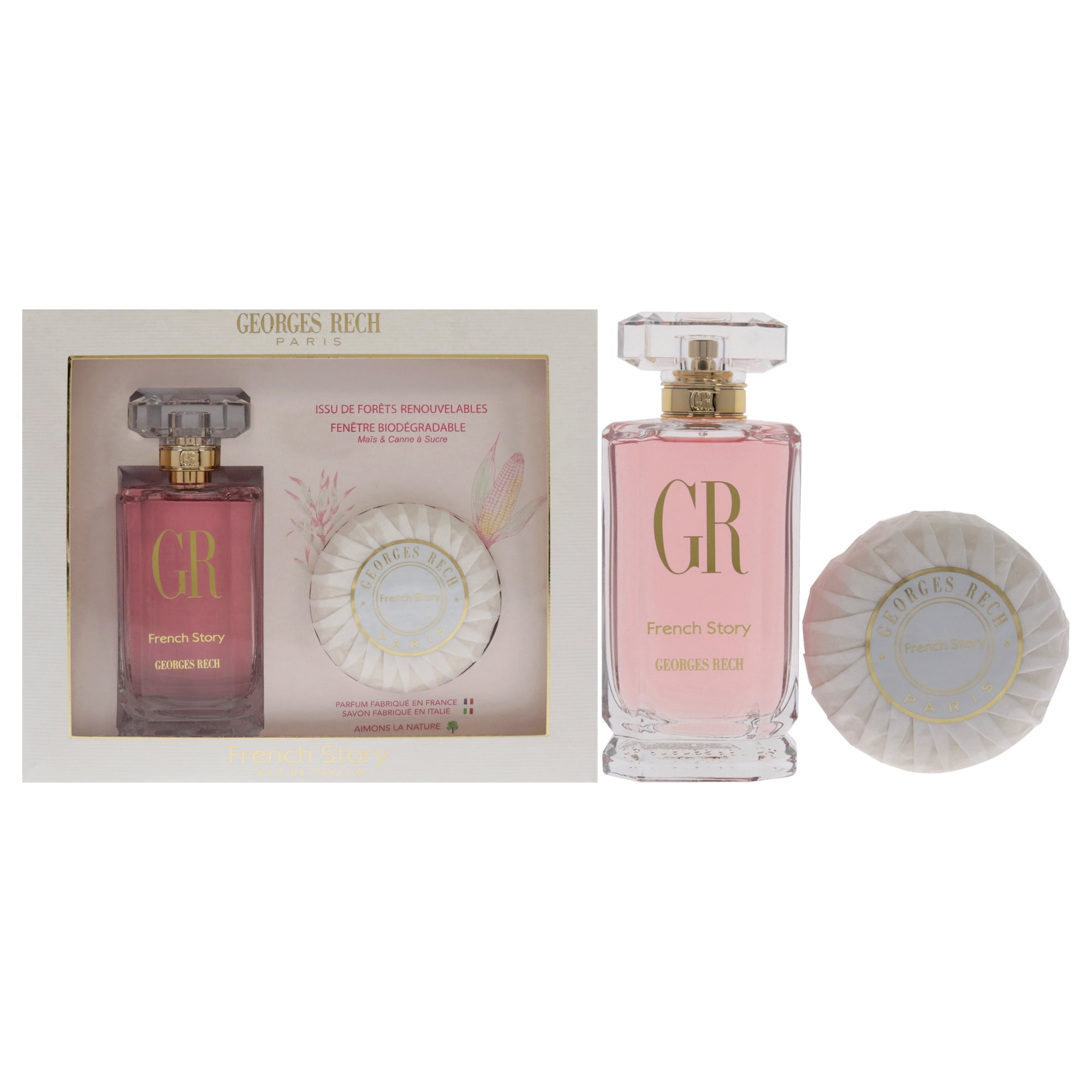Set De Regalo Perfume Georges Rech French Story Edp 100ml Mujer