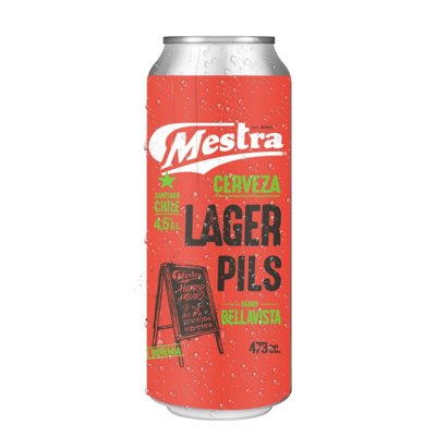 Cerveza Botella Lager 473 Ml Mestra
