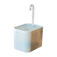 Magideal - Fuente De Agua Para 1.5L/50Oz Fuente Para Mascotas/Dispensador De Agua Para Perros Con Bomba Silenciosa/Cuenco De Agua Para Fuente De Para , Azul 16X11.5X12.5Cm